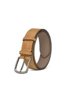 Suede Belt 4cm Tobacco