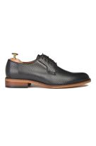 Perforated lace-up derby shoes 