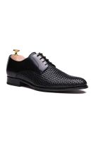 Leather Knitted shoes Luca Bossi