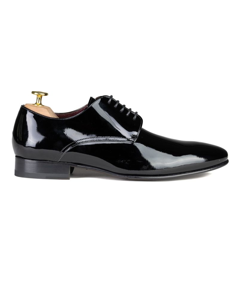 Patent Leather Derby Shoes