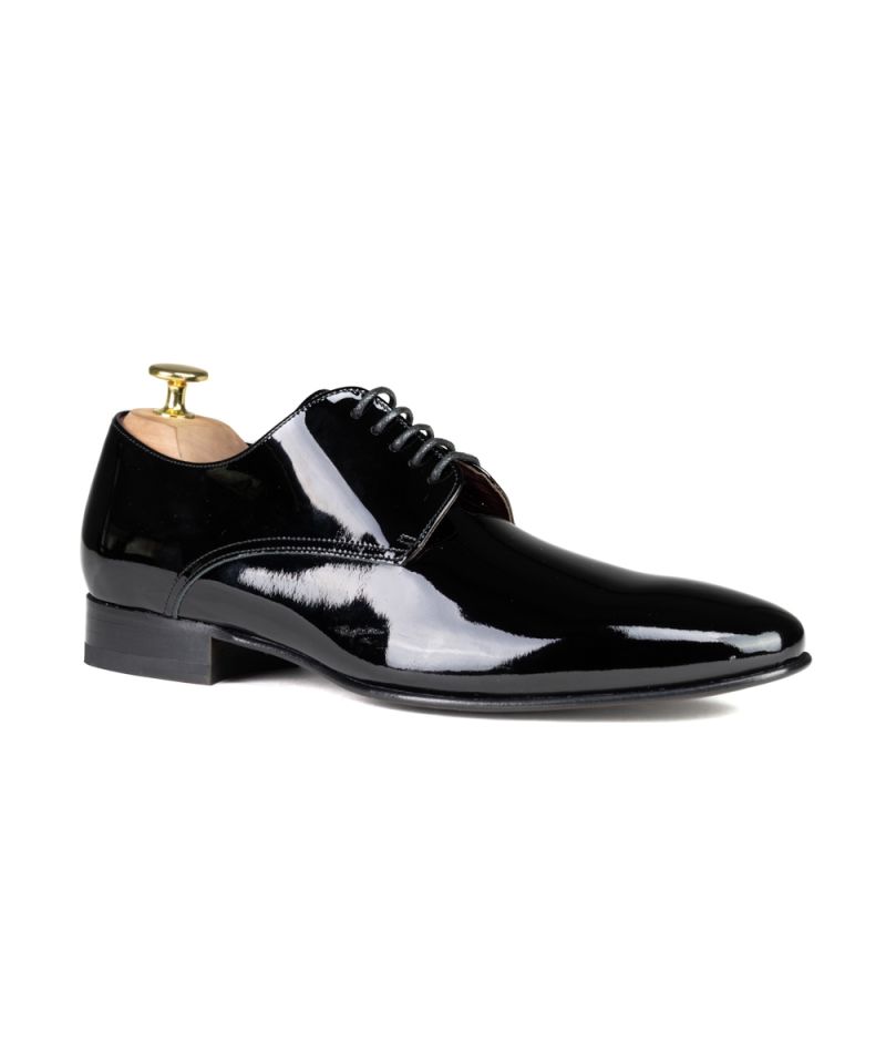 Patent Leather Derby Shoes