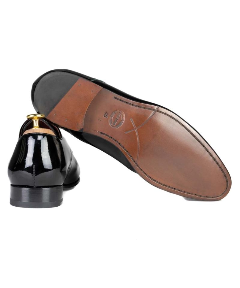 Patent Leather Derby Shoes