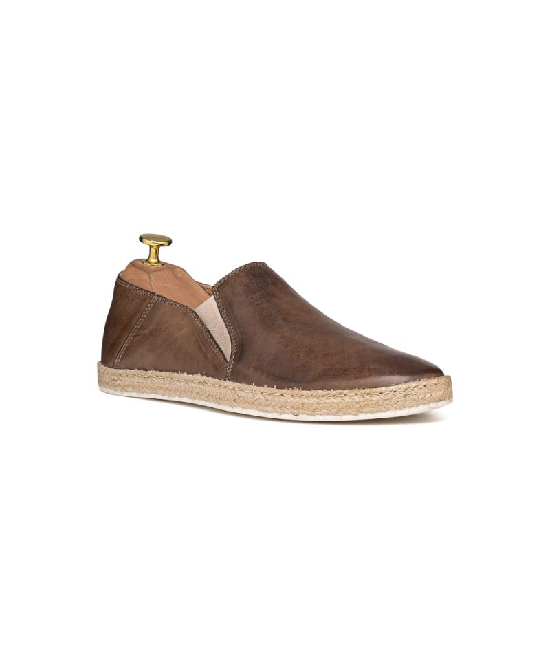 Leather Espadrilles