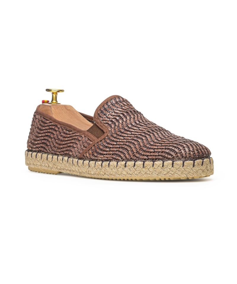 Leather Espadrilles