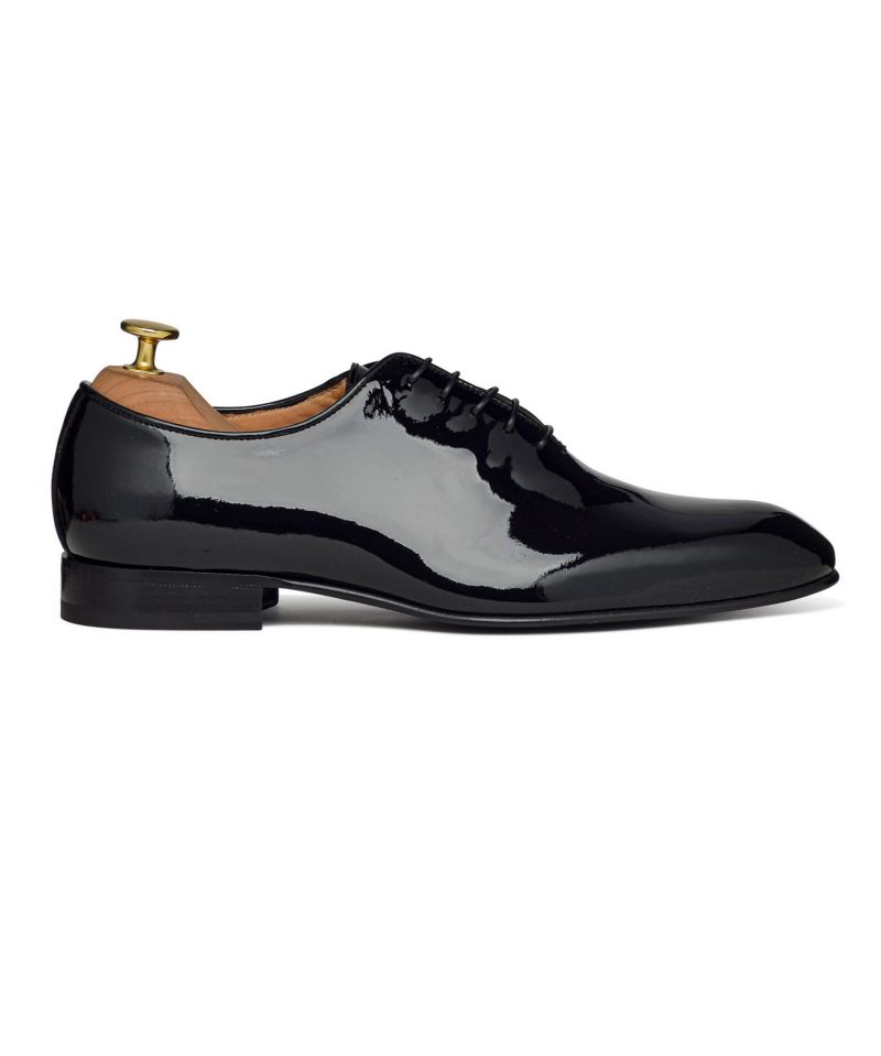 Patent Leather Derby Shoes