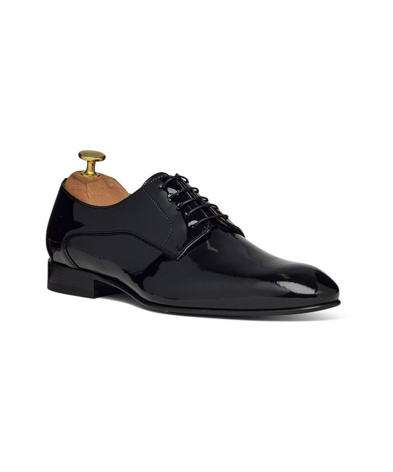 Patent Leather Derby Shoes