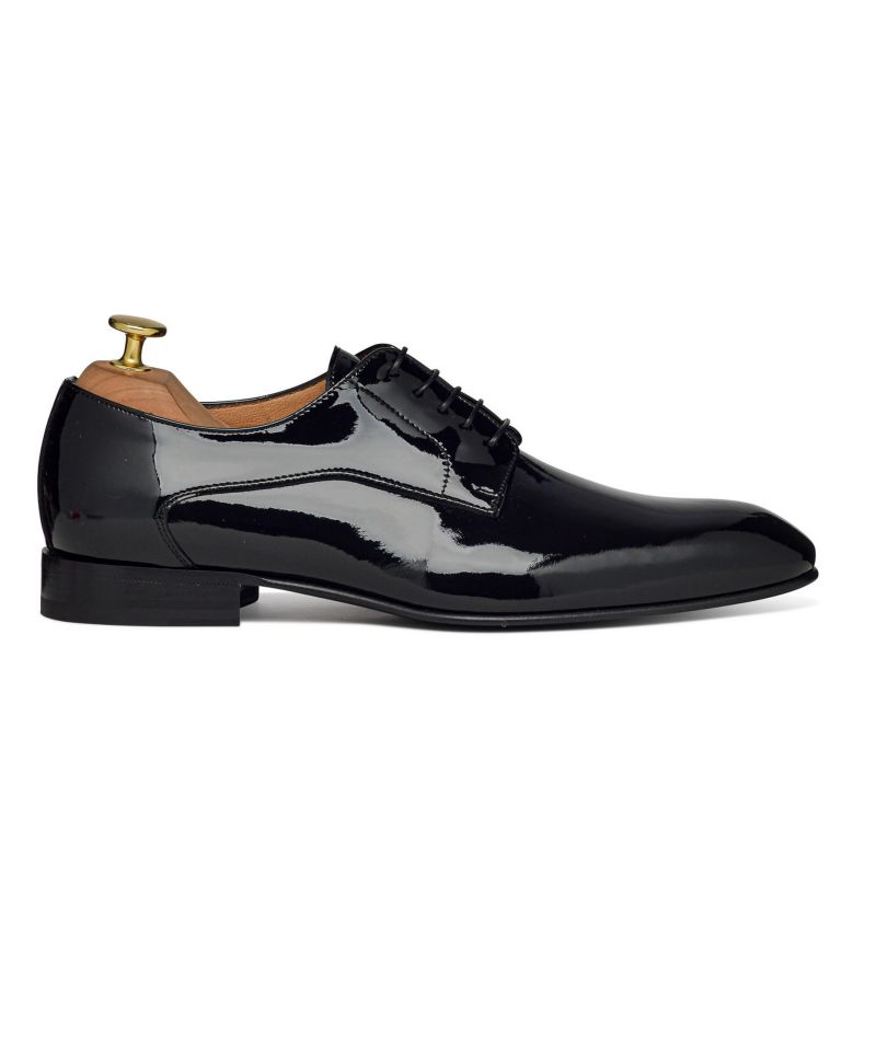 Patent Leather Derby Shoes