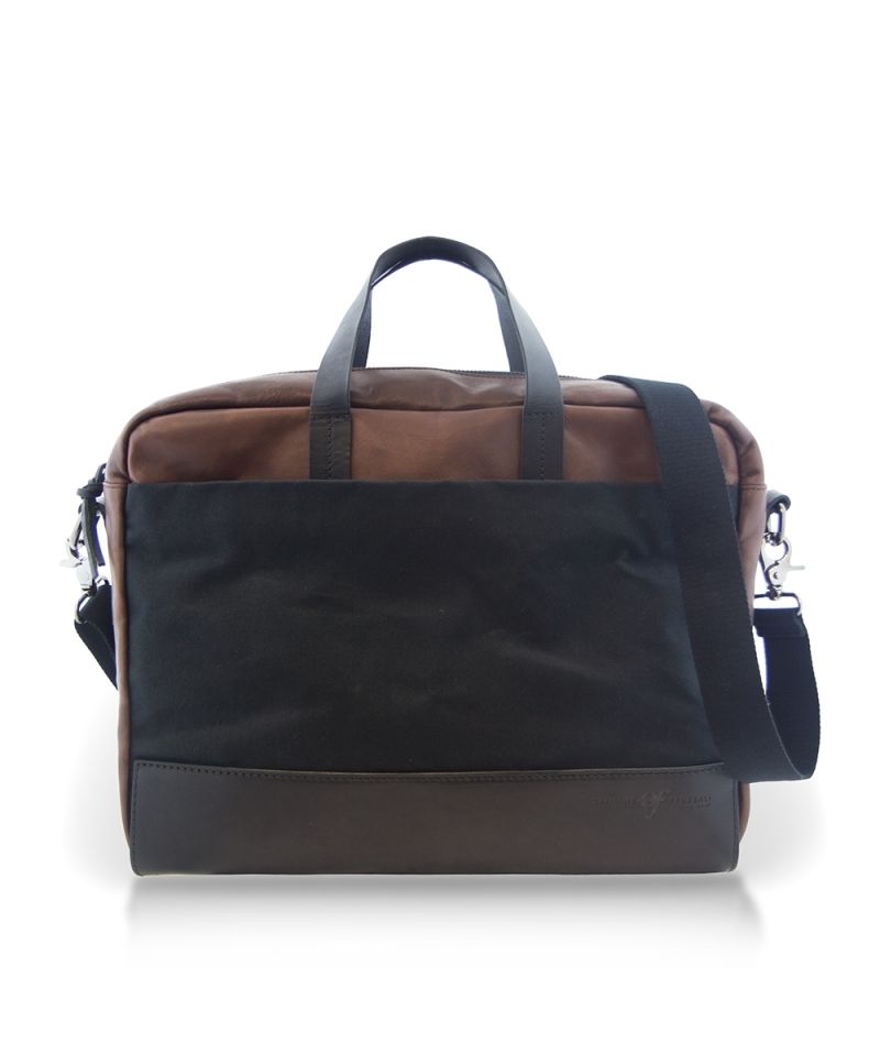 Leather Briefcase Officine Federali