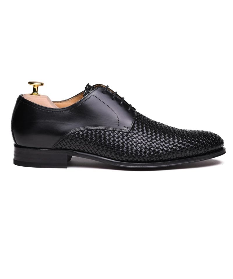 Leather Knitted shoes Luca Bossi