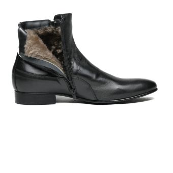 Ankle Boots with zip Nazareno Carelli