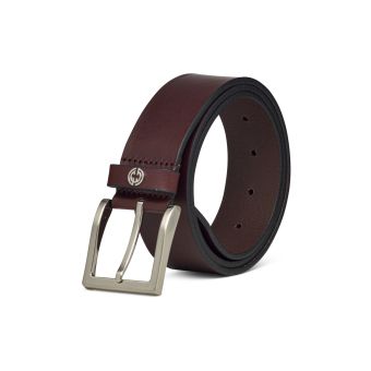 Brown Leather Casual Belt