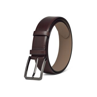 Brown Leather Belt without stitching