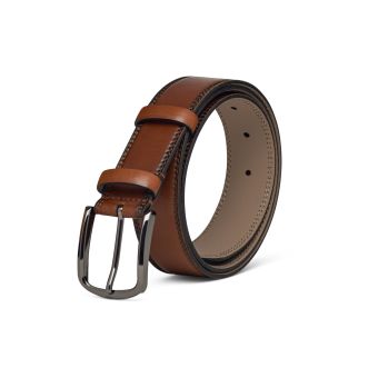 Leather belt Classic Tobacco