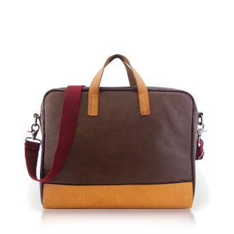 Leather Briefcase Officine Federali