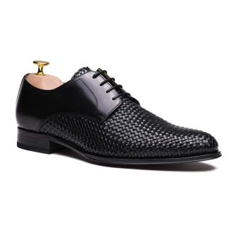 Leather Knitted shoes Luca Bossi