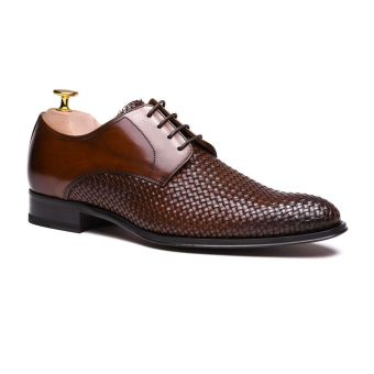 Leather Knitted shoes Luca Bossi